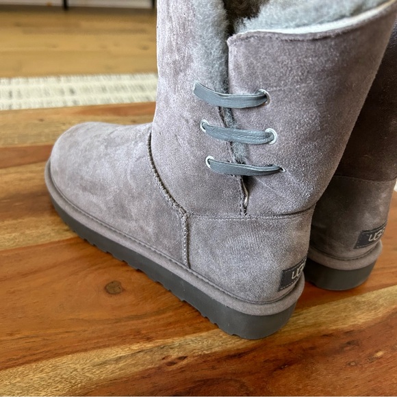 New Ugg Constantine Boots Charcoal Grey - Picture 3 of 6